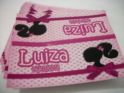 Lapela Personalizada Barbie