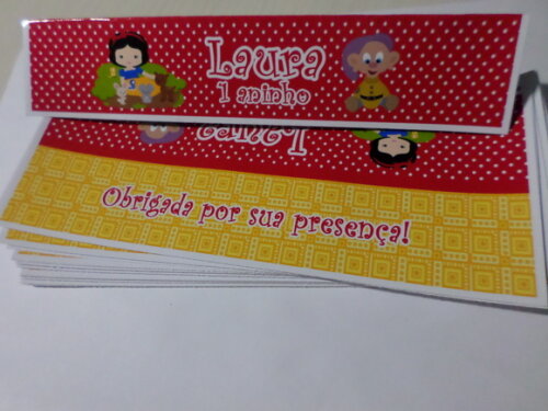 Lapela Personalizada Branca de Neve