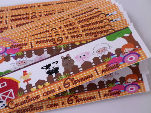 Lapela Personalizada Fazendinha