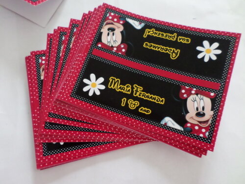 Lapela Personalizada Minnie