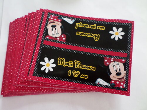 Lapela Personalizada Minnie