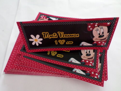 Lapela Personalizada Minnie