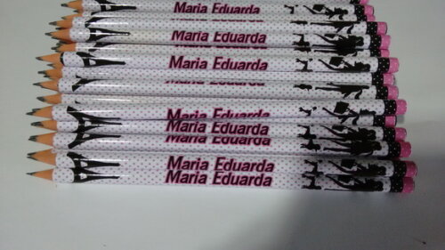 Lápis Personalizado Barbie
