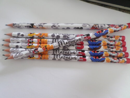 Lapis personalizado do Mickey