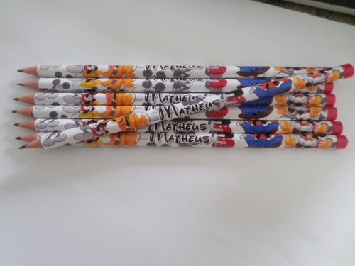 Lapis personalizado do Mickey