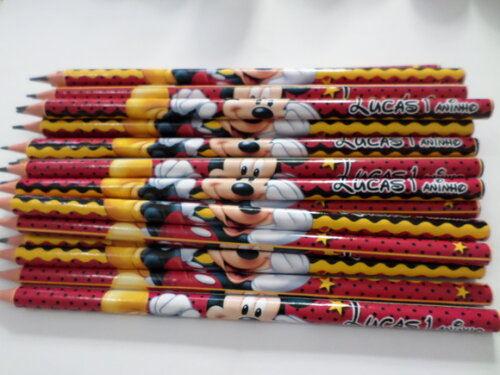 Lápis Personalizado do Mickey