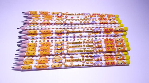 Lápis Personalizado Emoji