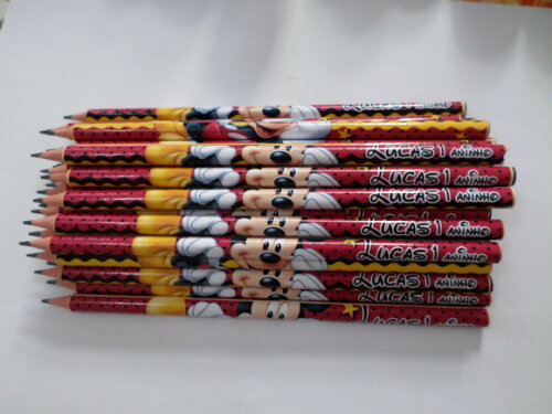 Lápis Personalizado do Mickey