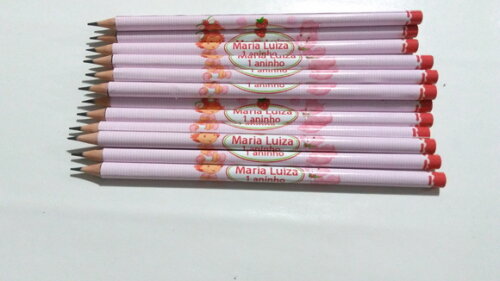 Lápis Personalizados Moranguinho