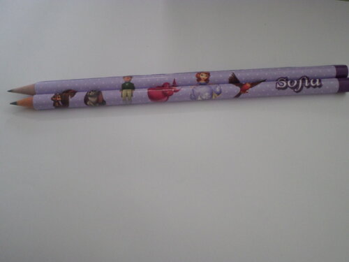 Lápis Personalizados Princesa Sofia