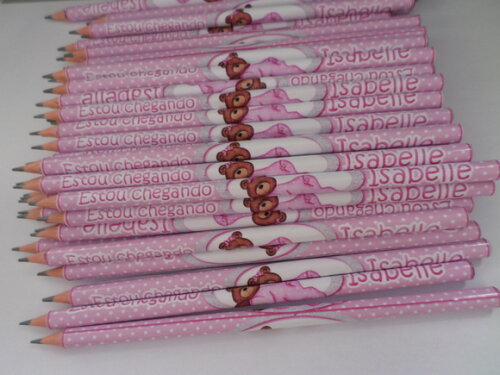 Lapis Personalizados Ursinha