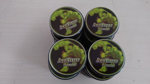 Latinha Personalizada Hulk