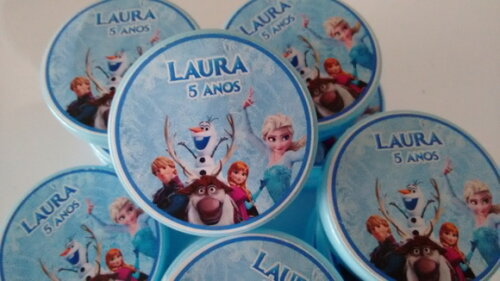 Latinha Personalizada Frozen