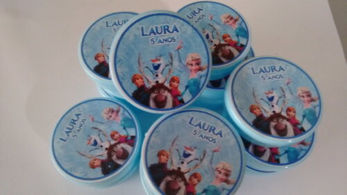 Latinha Personalizada Frozen