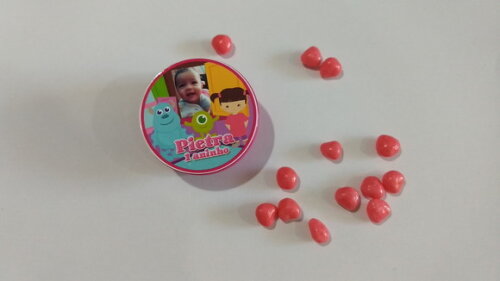 Latinha Personalizadas Monstros S/a