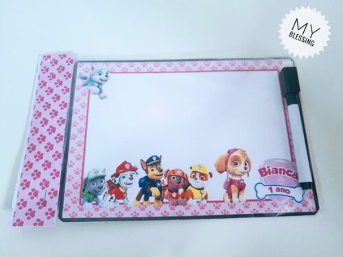 Lousa Magica Personalizada 14x20 Patrulha Canina