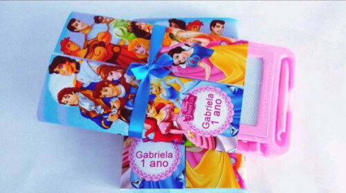 Lousa Mágica Personalizada as Princesas