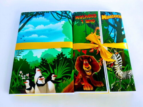 Lousa Mágica Personalizada Madagascar