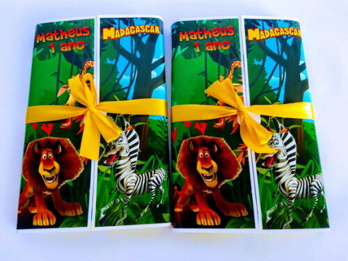 Lousa Mágica Personalizada Madagascar