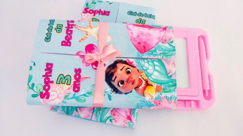 Lousa Mágica Personalizada Moana