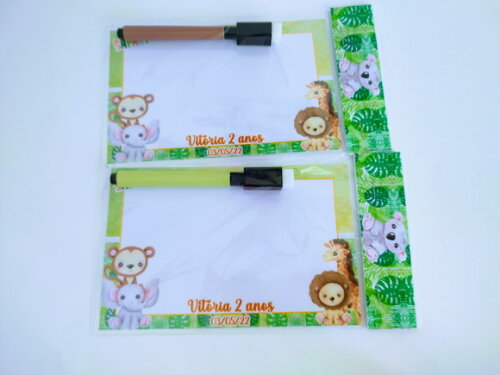 Lousa Magica Personalizada Safari