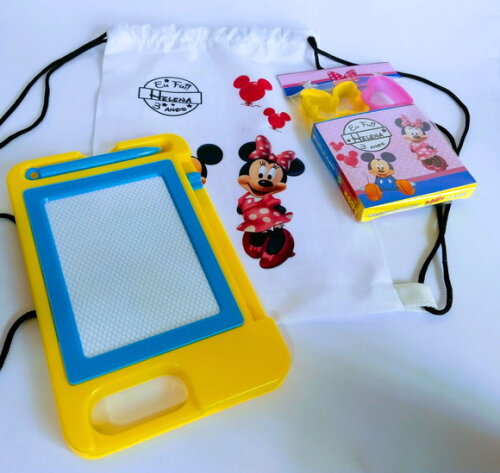 Lousa Personalizada com Sacolinha e Massinha