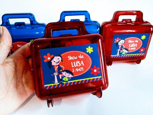 Maleta Acrilica Personalizada o Show da Luna