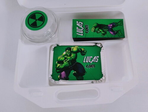 Maleta Festa na Escola Hulk