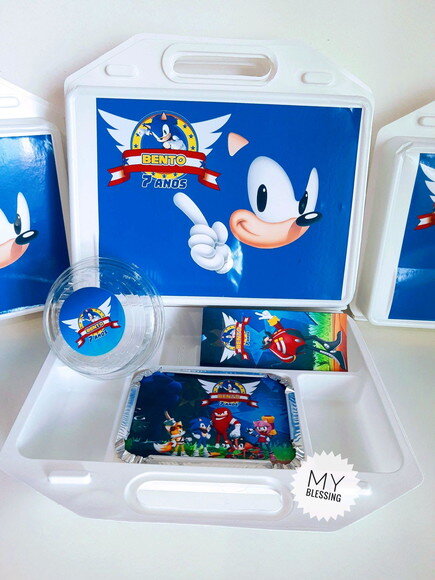 Maleta Festa na Escola Sonic