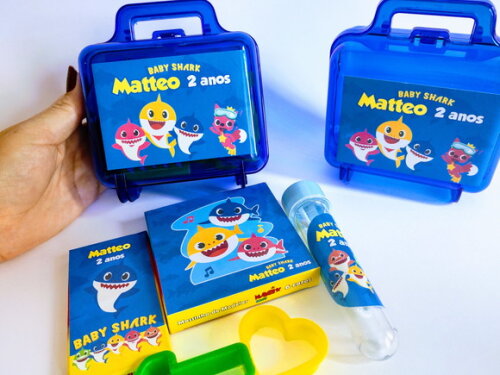 Maletinha Personalizada Baby Shark