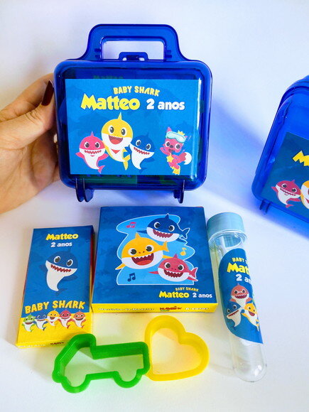 Maletinha Personalizada Baby Shark