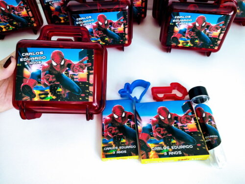 Maletinha Personalizada Homem Aranha