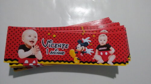 Marca Pagina Personalizado do Mickey