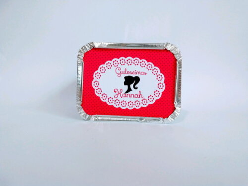 Marmitinha Personalizada Barbie