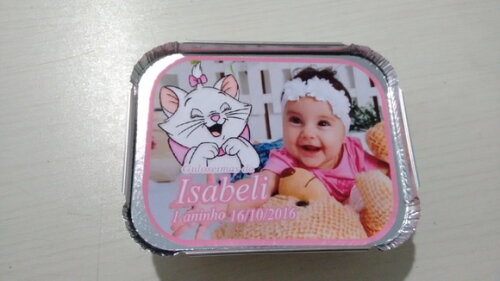 Marmitinha Personalizada Gata Marie