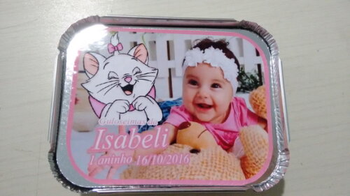 Marmitinha Personalizada Gata Marie