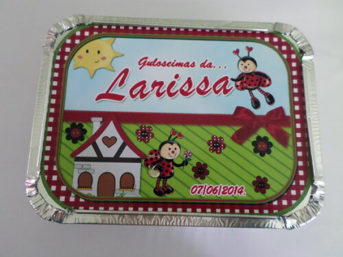 Marmitinha Personalizada Joaninha