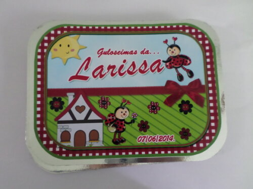 Marmitinha Personalizada Joaninha