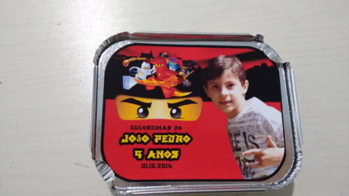Marmitinha Personalizada Ninjago