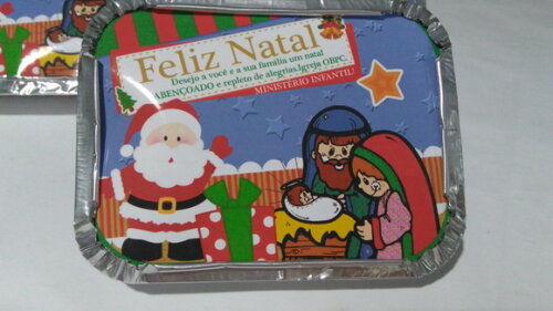 Marmitinha Personalizada para o Natal