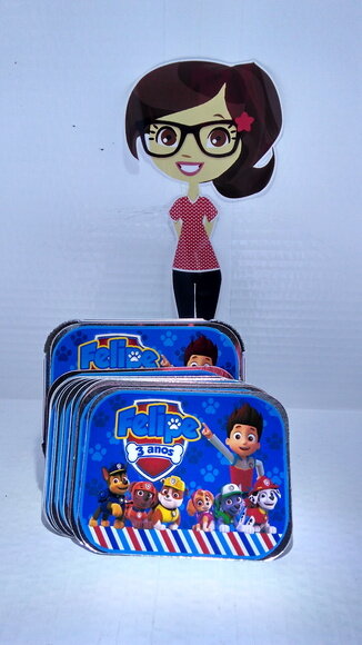 Marmitinha Personalizada Patrulha Canina