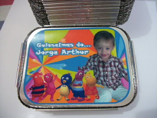 Marmitinhas Personalizadas backyardigans