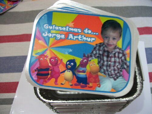 Marmitinhas Personalizadas backyardigans