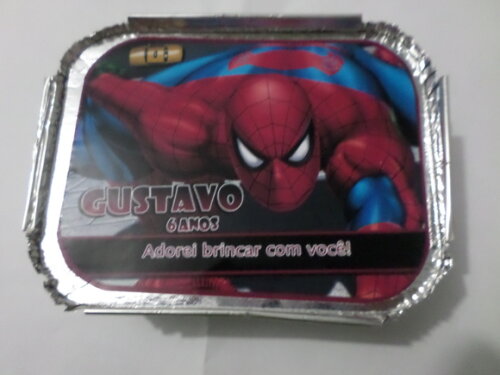 Marmitinhas Personalizadas homem aranha