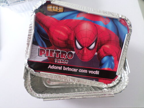 Marmitinhas Personalizadas Homem Aranha
