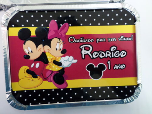 Marmitinhas Personalizadas Mickey