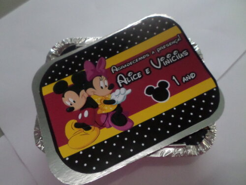 Marmitinhas Personalizadas mickey