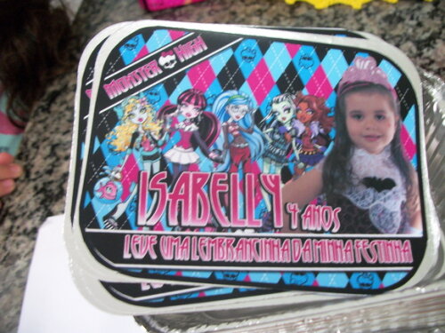 Marmitinhas Personalizadas monter high
