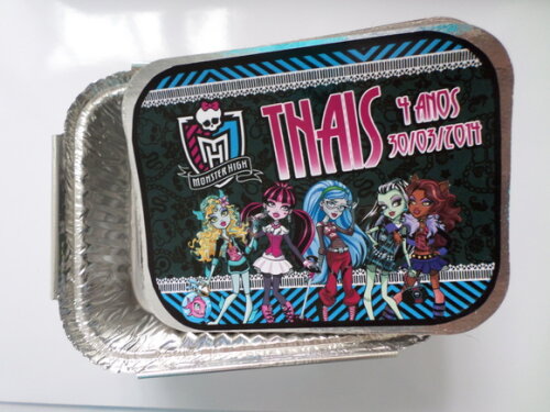 Marmitinhas Personalizadas Monster High