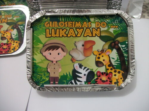 Marmitinhas Personalizadas Safari